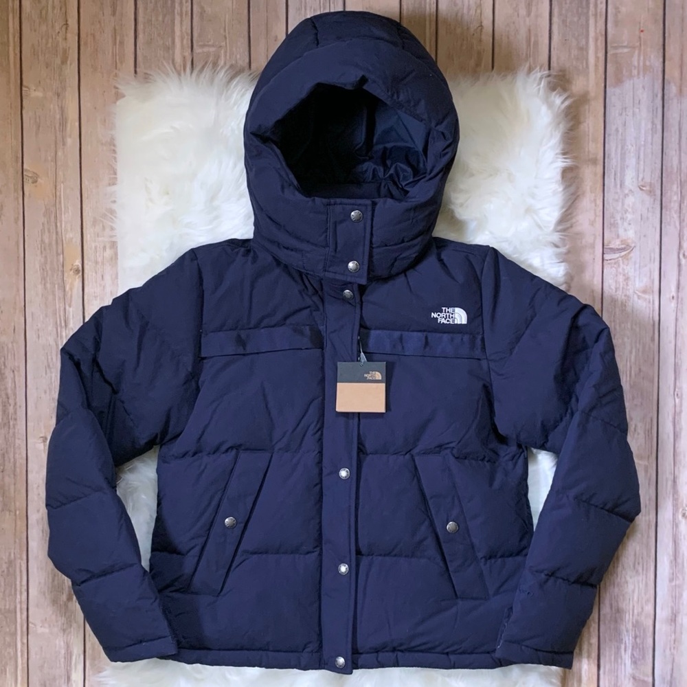 The North Face Forester Down Jacket In Navy NWT